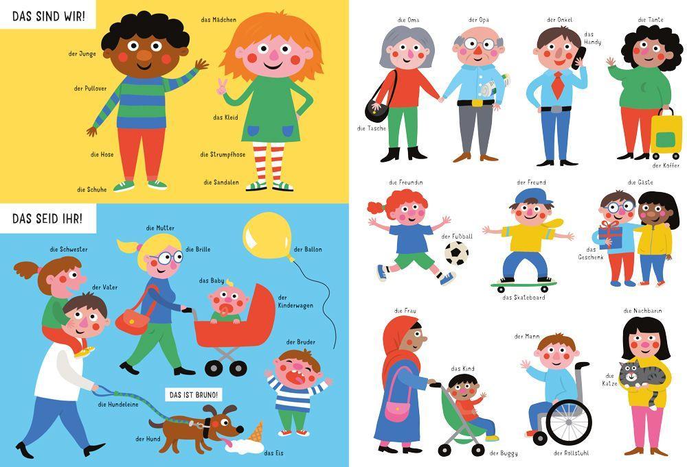 Meine kunterbunte Wörter-Welt: Das Bilderbuch von allen Sachen | -