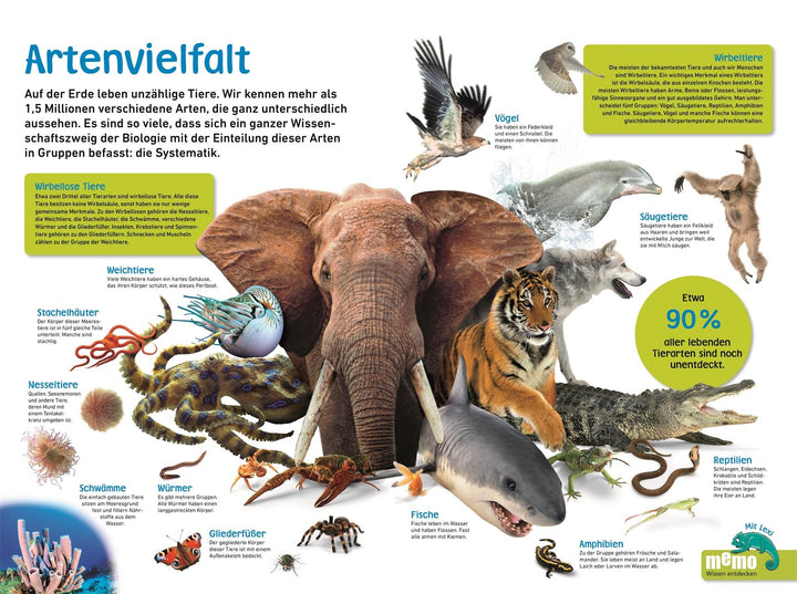 memo Wissen entdecken. Tiere | Jackson, Tom