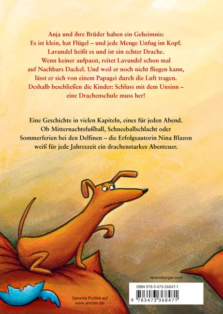 Der Drache aus dem blauen Ei | Blazon, Nina