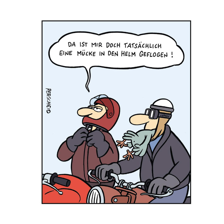 Perscheids Schrauber-Buch: Cartoons zum Zweirad | Perscheid, Martin