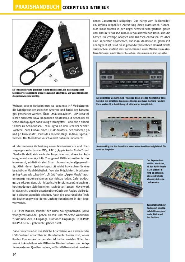 Praxishandbuch Cockpit & Interieur | -