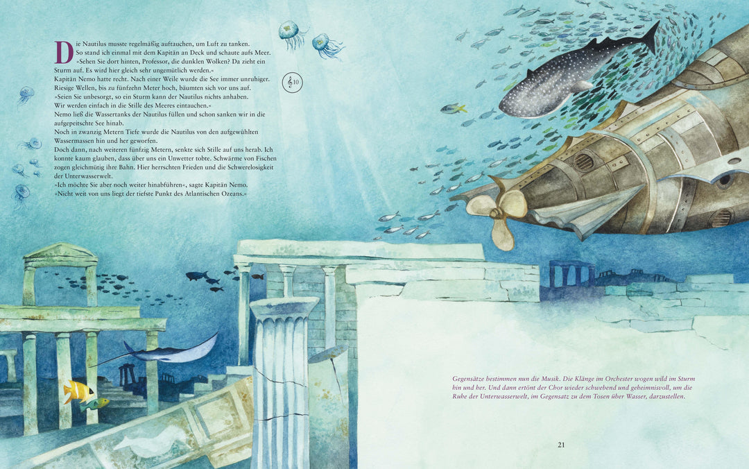 20.000 Meilen unter dem Meer (Weltliteratur und Musik mit CD) | Verne, Jules...