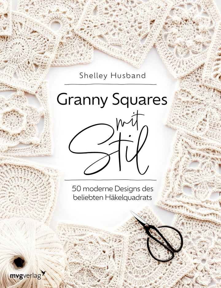 Granny Squares mit Stil | Husband, Shelley | @Spincushions