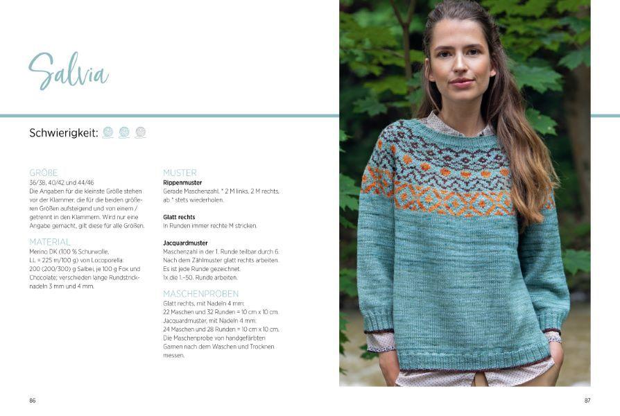 Norweger mit Rundpassen stricken | Ulmer, Babette