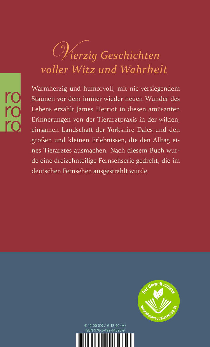 Der Doktor und das liebe Vieh | Herriot, James