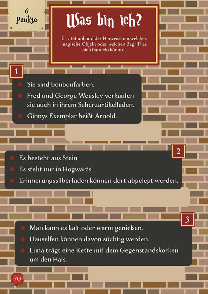 Das große Rätsel- & Quizbuch für alle Potterheads (von der bekannten Blogger...