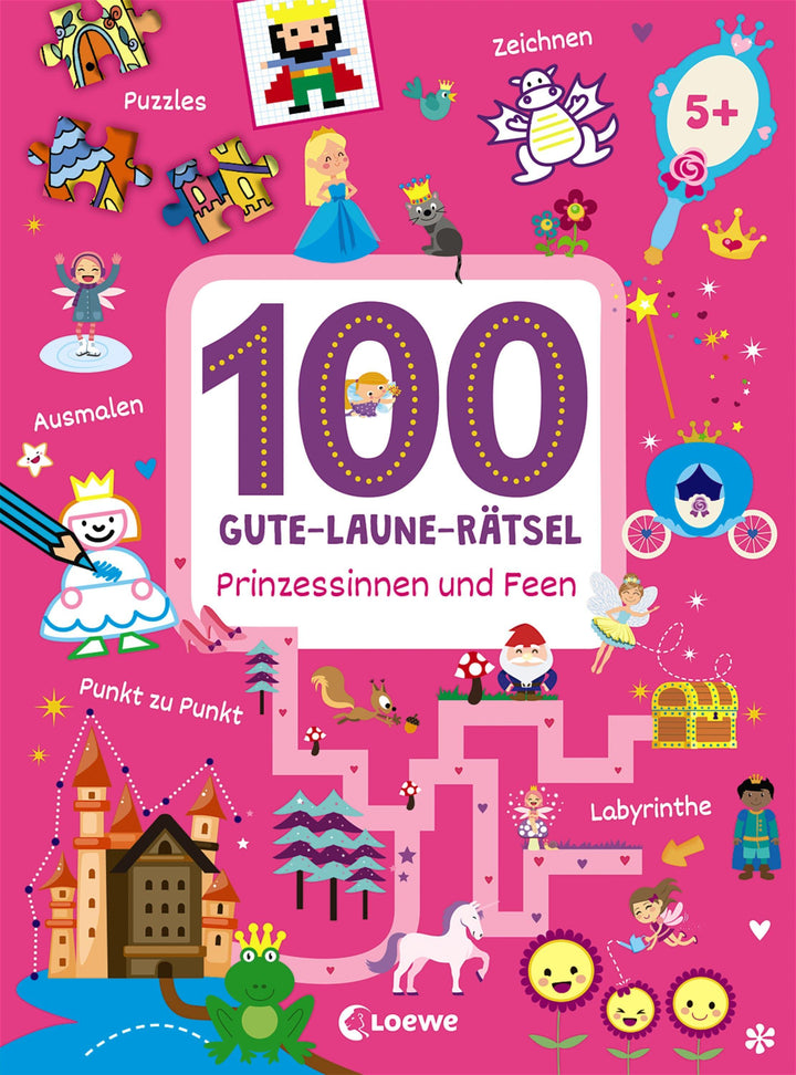 100 Gute-Laune-Rätsel - Prinzessinnen und Feen | -
