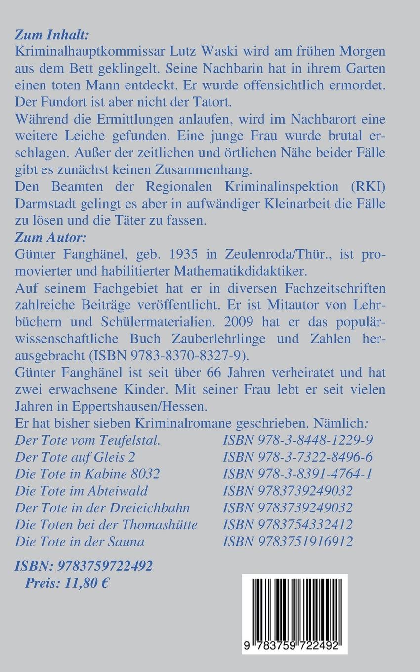 Der Tote in Nachbars Garten | Fanghänel, Günter