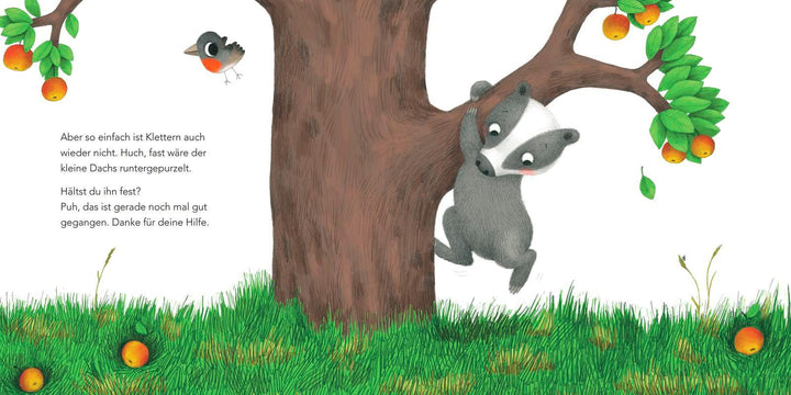 "Ich hab ein großes Aua", sagt der kleine Dachs (Trost-Buch) | -