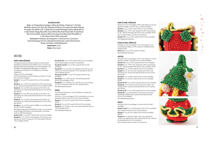 Witzige Wichtel zum Häkeln - 20 megasüße Wichtel für alle Anlässe | Pierce, Val