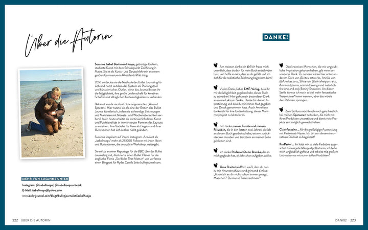 Zeichnen - Das große Buch der Tierporträts | Boehmer-Hoops, Susanne