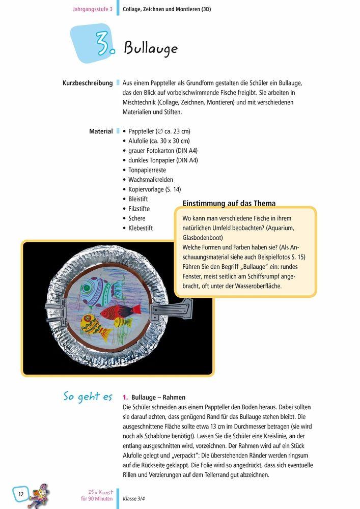 25 x Kunst für 90 Minuten - Klasse 3/4 | Blahak, Gerlinde