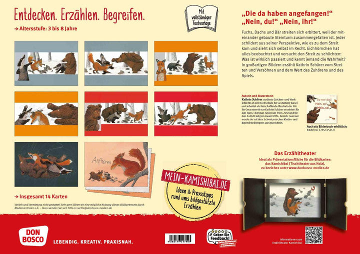 So war das! Nein, so! Nein so! Kamishibai Bildkartenset | Schärer, Kathrin