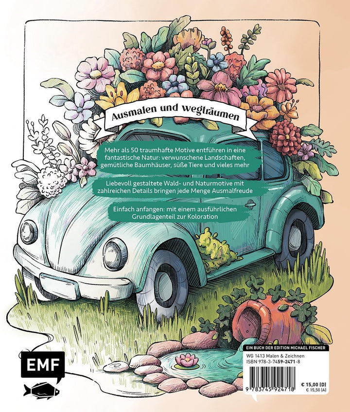 Meine Ausmalwelt: Wald und Natur | Uydaci, Reyhan