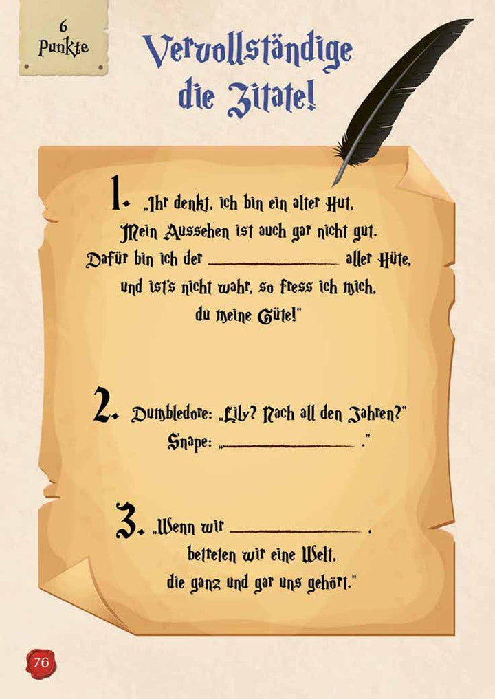 Das große Rätsel- & Quizbuch für alle Potterheads (von der bekannten Blogger...