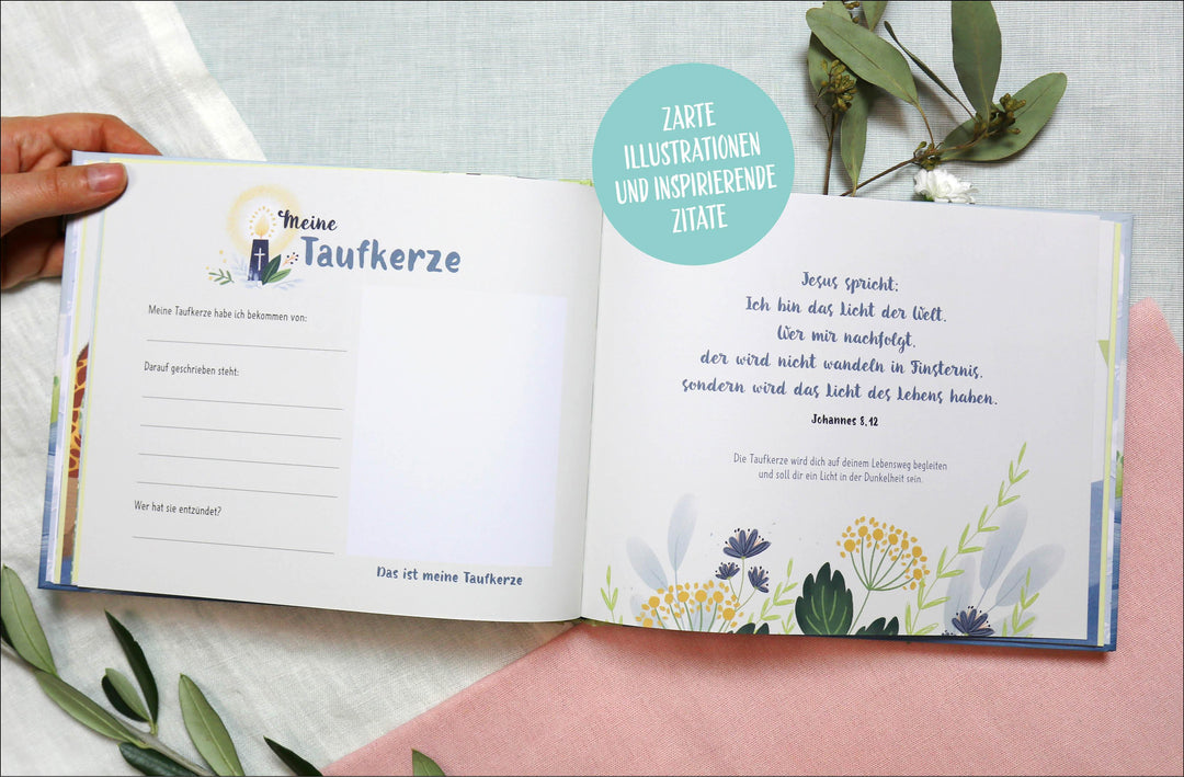 Meine Taufe (blau) | -