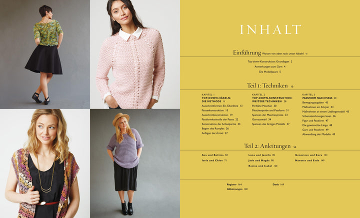 Top-Down: Häkeln | Ohrenstein, Dora