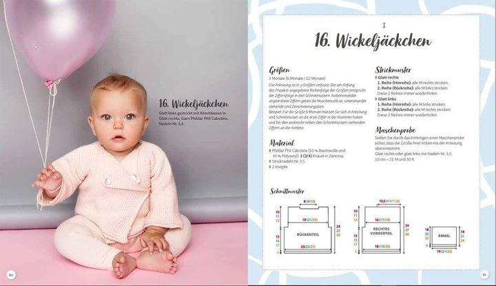 Babykleidung supereinfach selber stricken! 1 Prinzip - 30 niedliche Modelle ...