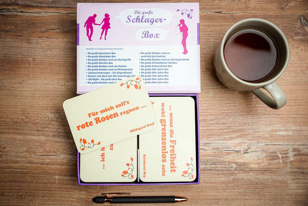 Die große Schlager-Box | Verlag, SingLiesel