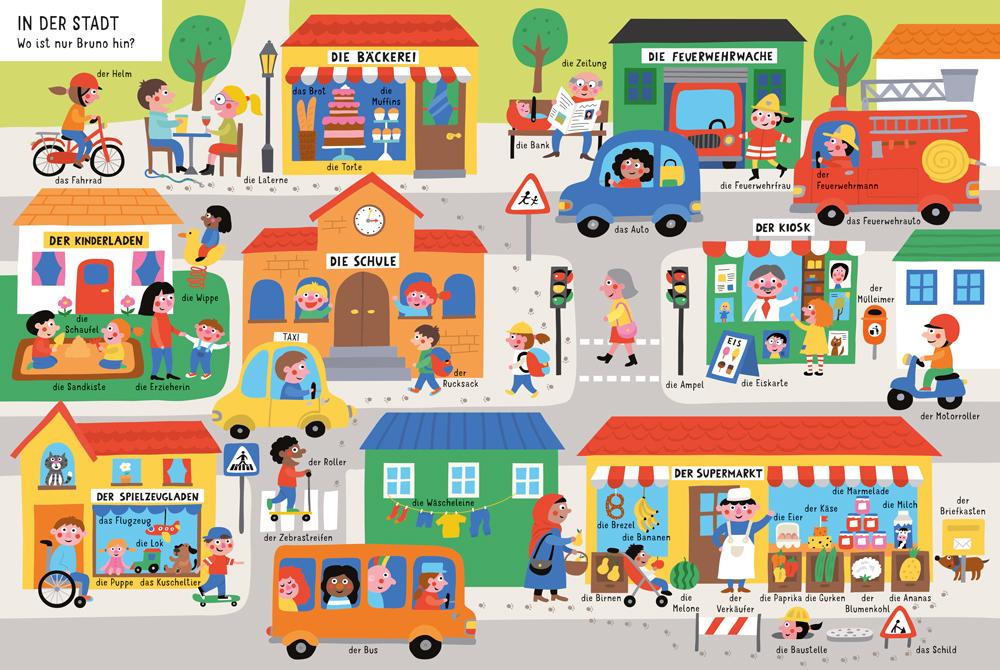 Meine kunterbunte Wörter-Welt: Das Bilderbuch von allen Sachen | -