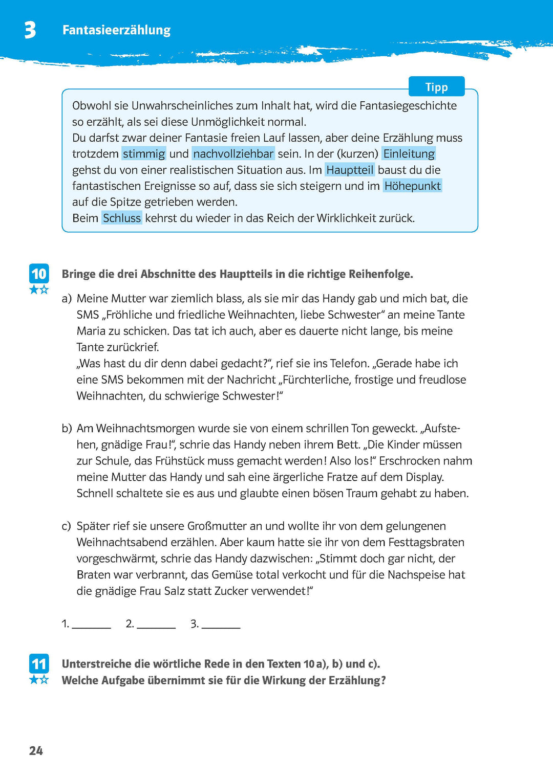 10-Minuten-Training Texte schreiben. Deutsch 5./6. Klasse | -