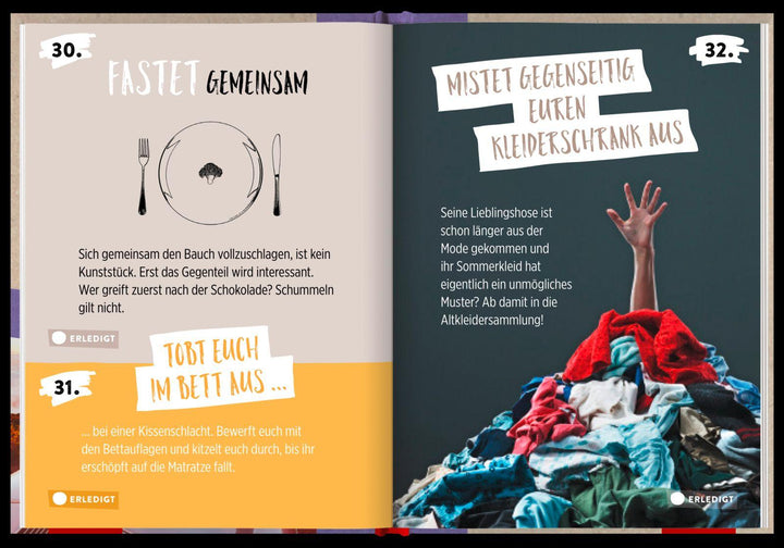 100 Dinge, die jedes Paar einmal tun sollte | -