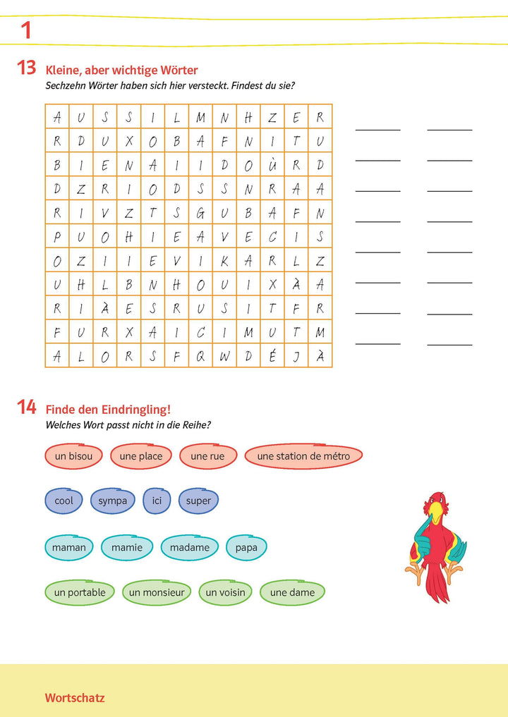 Découvertes 1 (ab 2020) - Übungsblock zum Schulbuch 1. Lernjahr | -