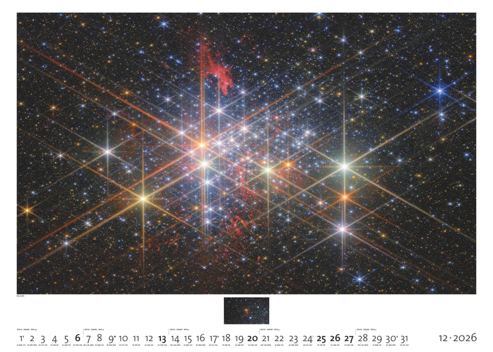 Sternzeit 2026 - Bild-Kalender - Poster-Kalender - 70x50 | Mokler, Felicitas
