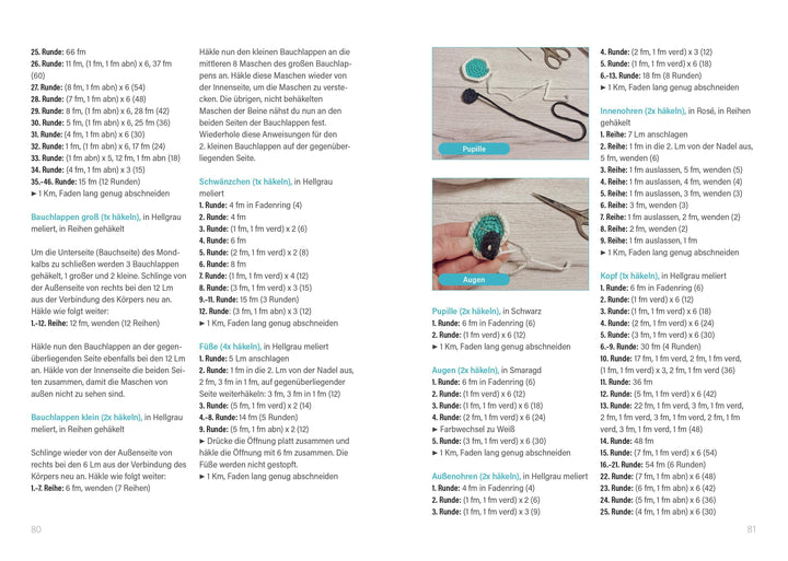 Magische Tierwesen - Amigurumi häkeln | Pfoser, Franziska | Herberhold, Sonja