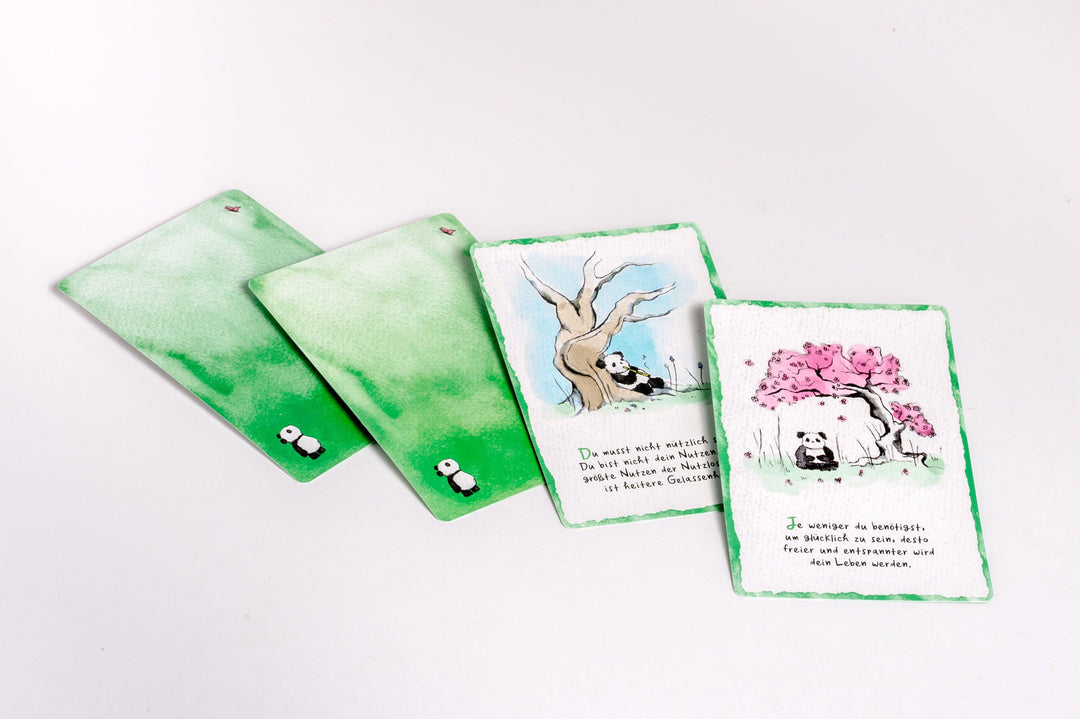 Gelassen wie ein Panda. 44 Achtsamkeits-Karten für jeden Tag | Long, Aljosch...