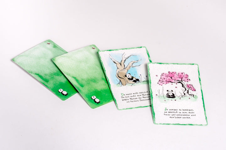 Gelassen wie ein Panda. 44 Achtsamkeits-Karten für jeden Tag | Long, Aljosch...