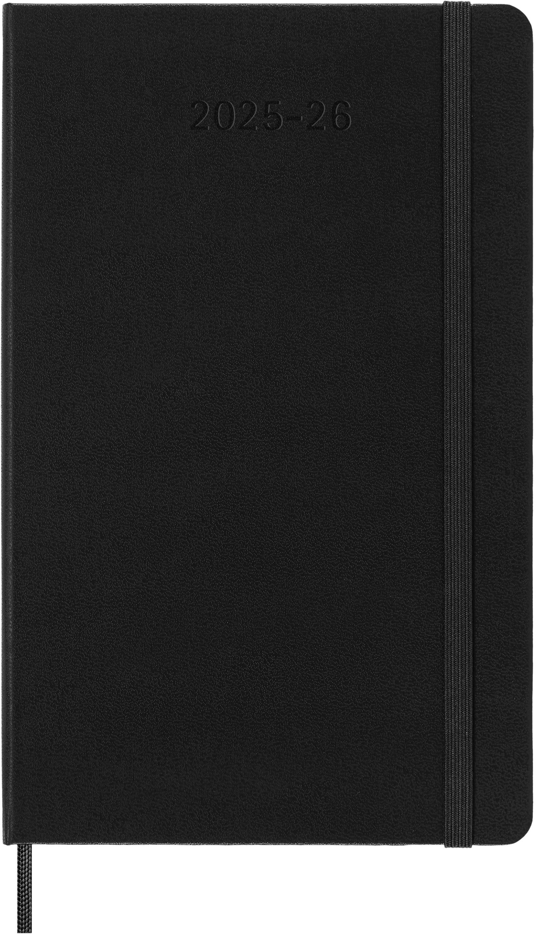 Moleskine 18 Monate Wochen Notizkalender 2025/2026, L/A5, 1 Wo = 1 Seite, Re...