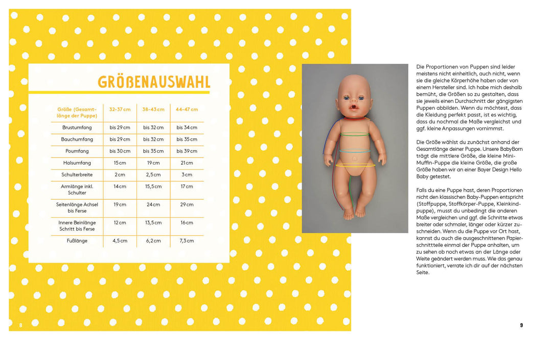 Hej. Minimode - Süße Puppenkleidung nähen | Morbach, Svenja