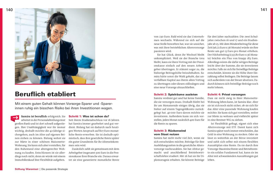 Altersvorsorge für Angestellte | Krempel, Annika