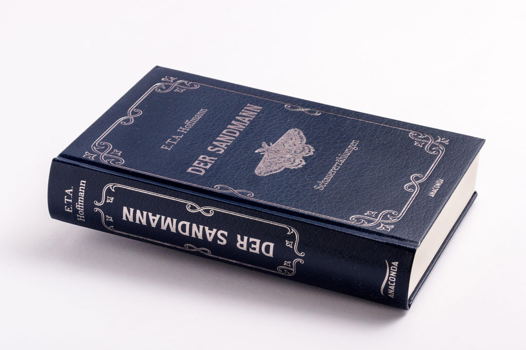 Der Sandmann. Schauererzählungen. In Cabra-Leder gebunden. Mit Silberprägung...