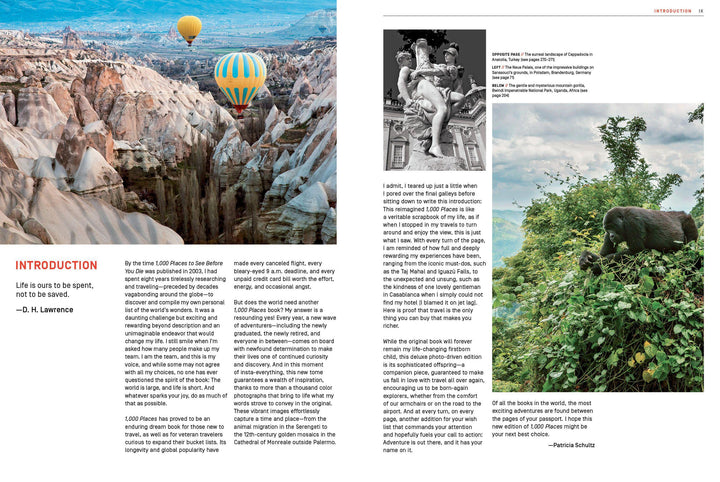 1,000 Places to See Before You Di. Deluxe Gift Edition | Schultz, Patricia