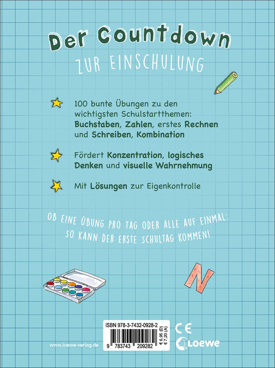 100 Übungen bis zum Schulanfang | -