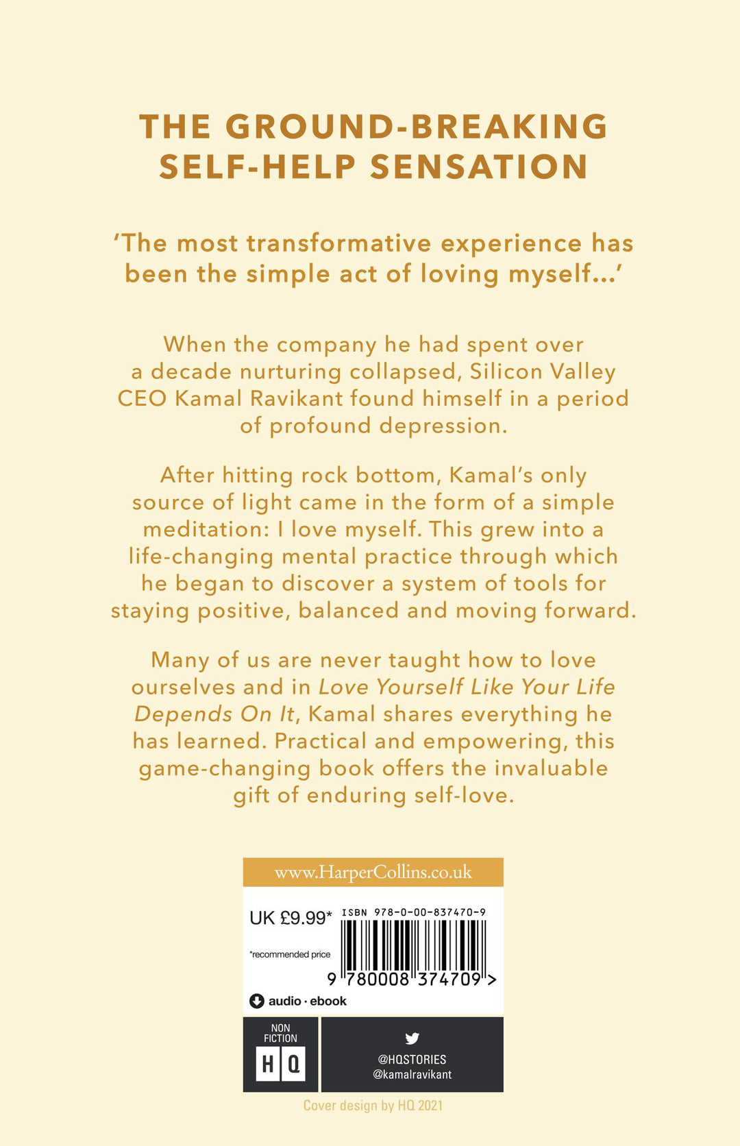 Love Yourself Like Your Life Depends on It | Ravikant, Kamal