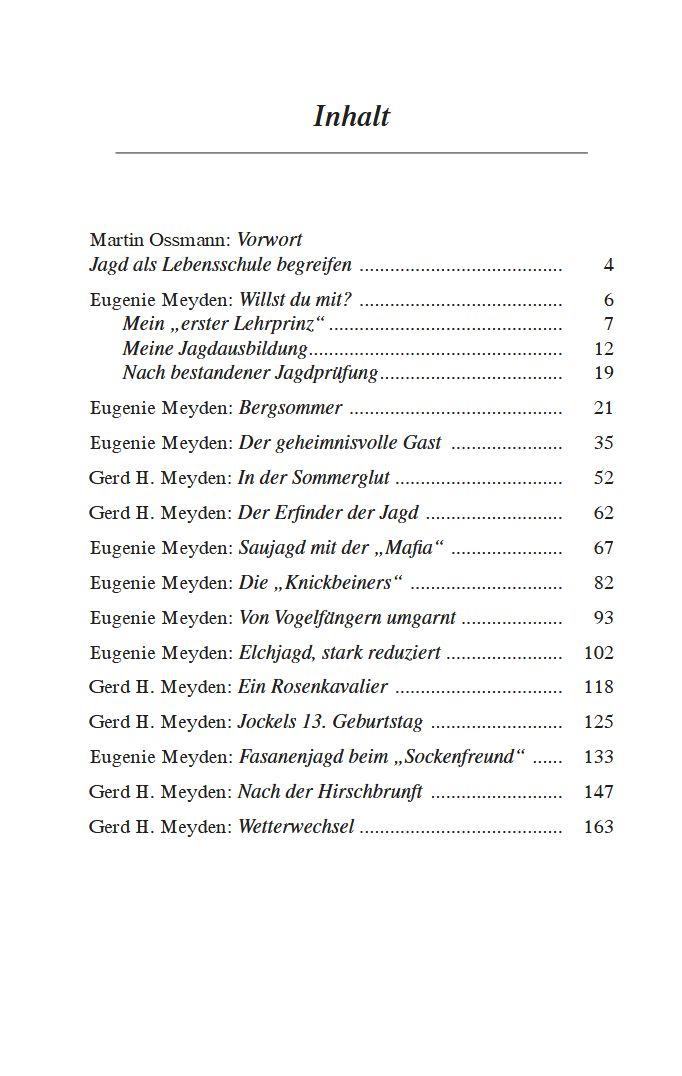 Gemeinsam auf der Pirsch | Meyden, Eugenie | Meyden, Gerd H.