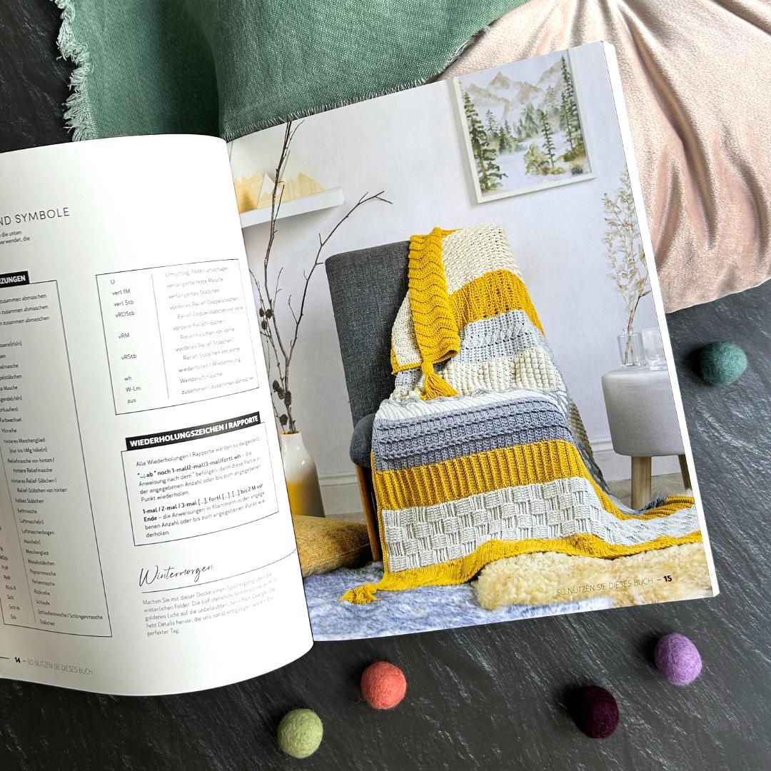 Mix & Match Farbenfrohe Decken häkeln | Crick, Esme