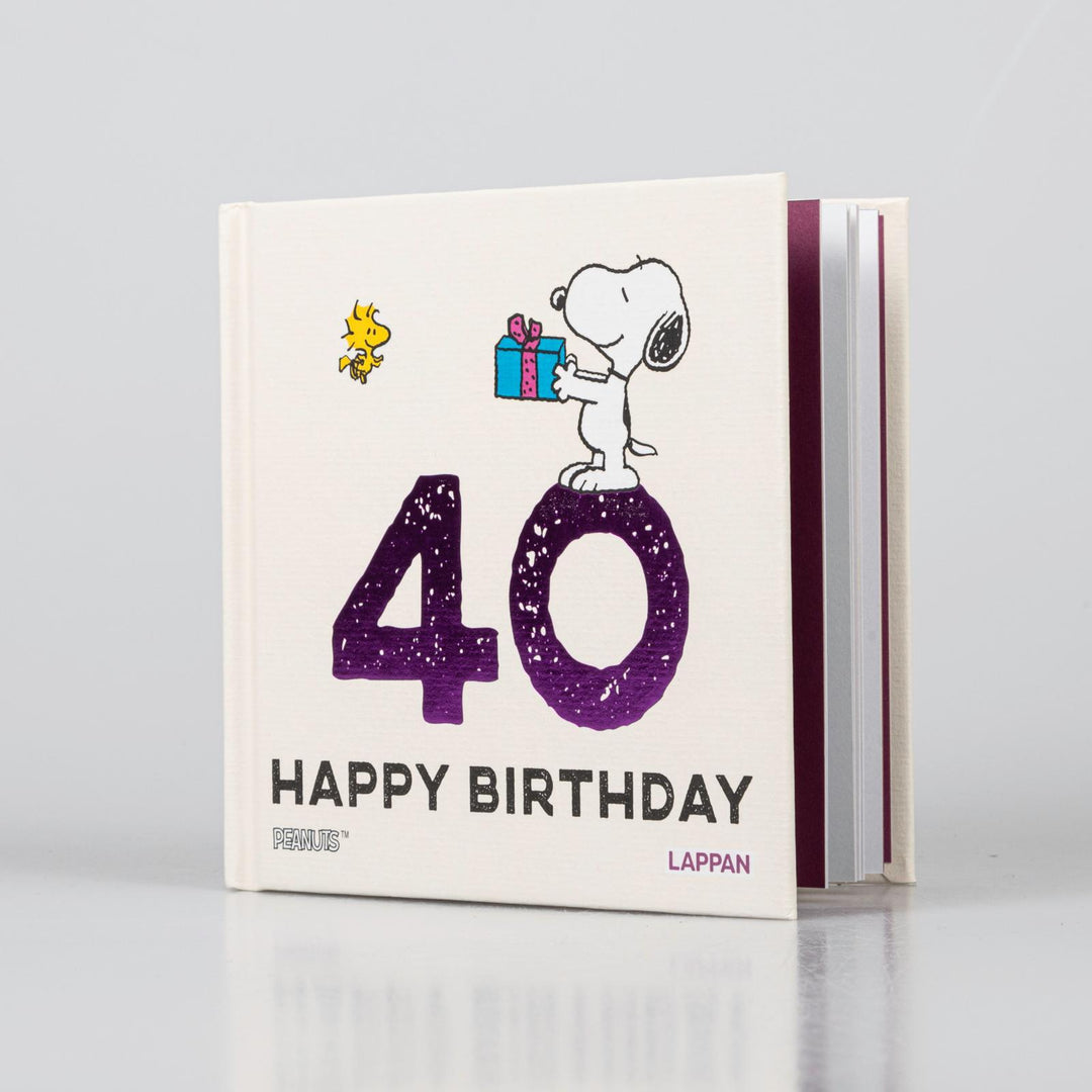 Peanuts Geschenkbuch: Happy Birthday zum 40. Geburtstag | Schulz, Charles M.