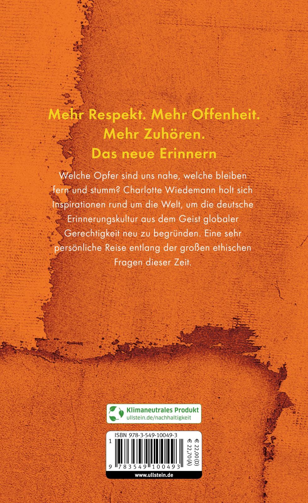 Den Schmerz der Anderen begreifen | Wiedemann, Charlotte