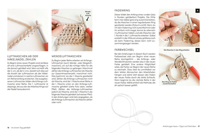 An einem Tag gehäkelt | Bivins, Angie