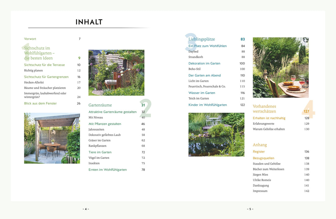 100 Gestaltungsideen für kleine Gärten | Telahr, Britta