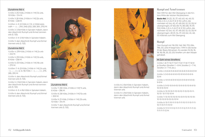 Edel, zeitlos, angesagt: Lieblingspullis häkeln | Skuja, Linda