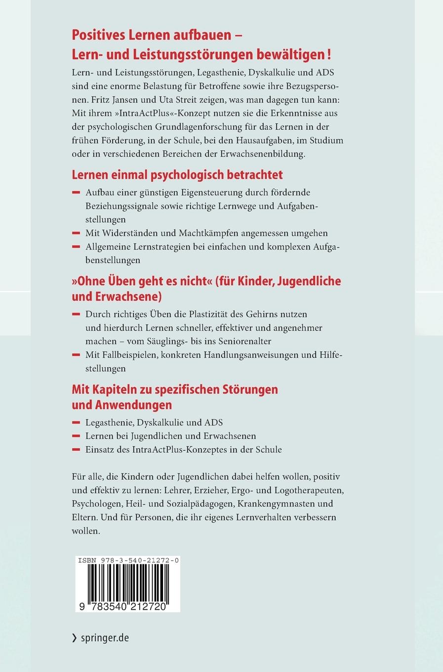 Positiv lernen | Jansen, Fritz | Streit, Uta