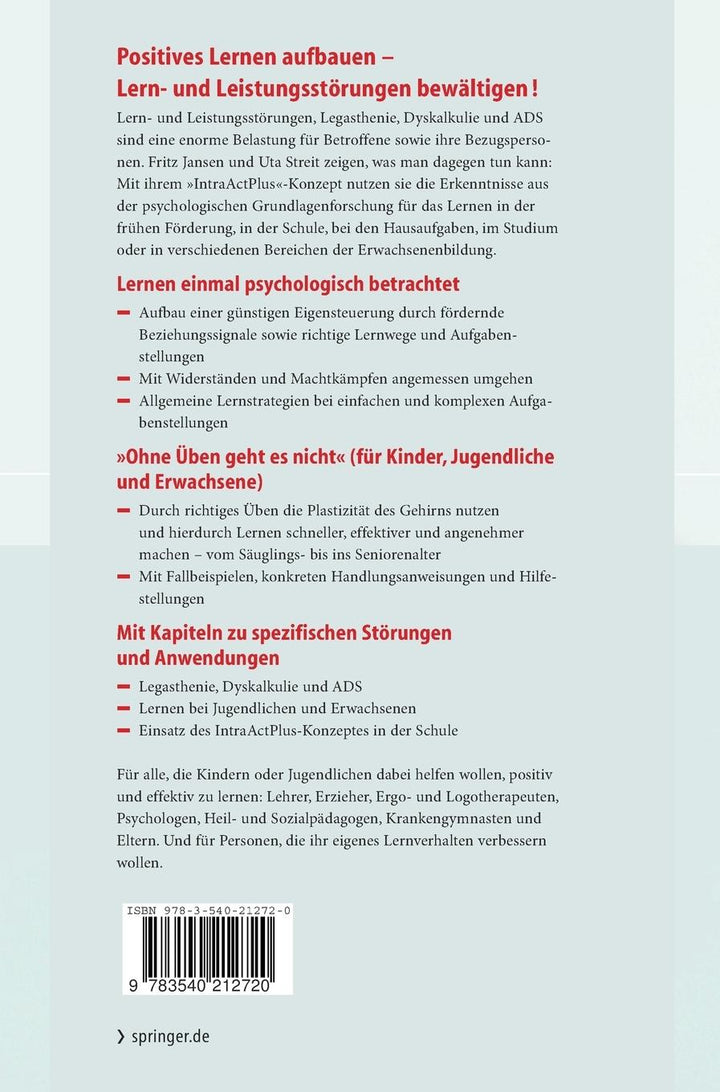 Positiv lernen | Jansen, Fritz | Streit, Uta