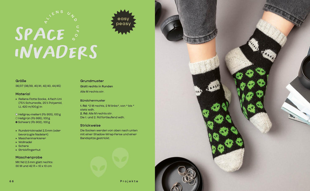 Happy Socks stricken | Würstle-Debüser, Petra