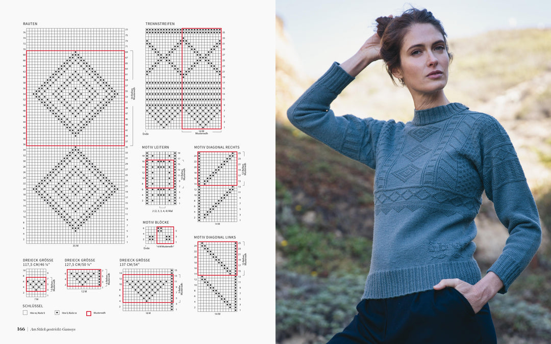 Am Stück gestrickt: Ganseys | Brown-Reinsel, Beth