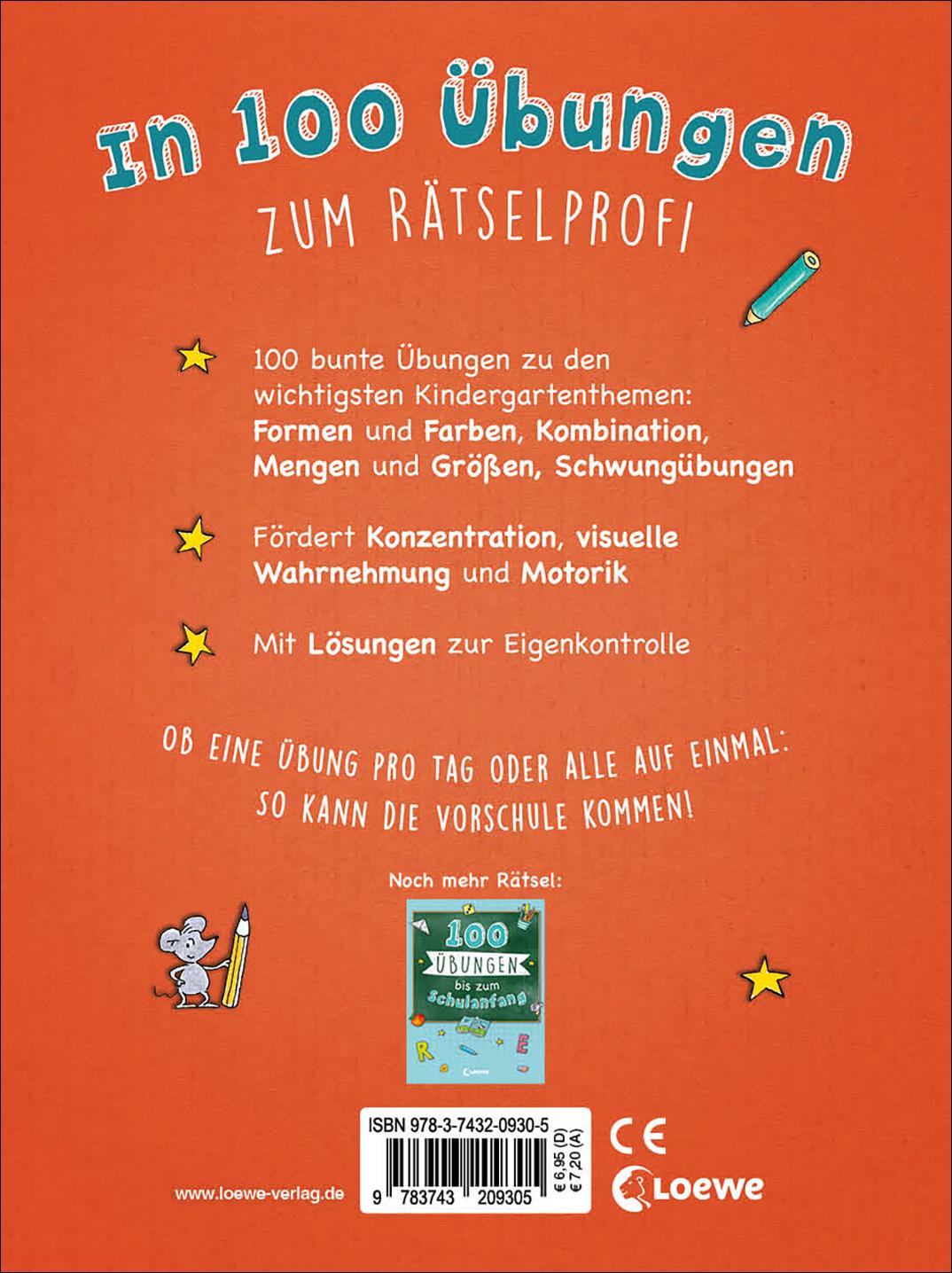 100 Mal- und Denkspiele für den Kindergarten | -